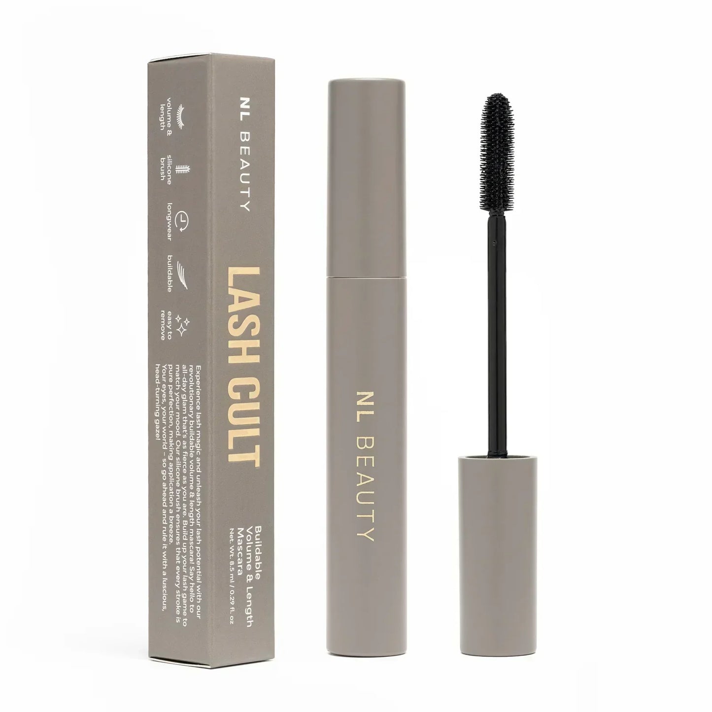 NL Beauty Black mascara, LASH CULT™