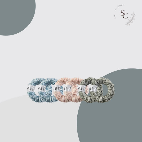 6FIFTYTWO - Mini Silk Scrunchies