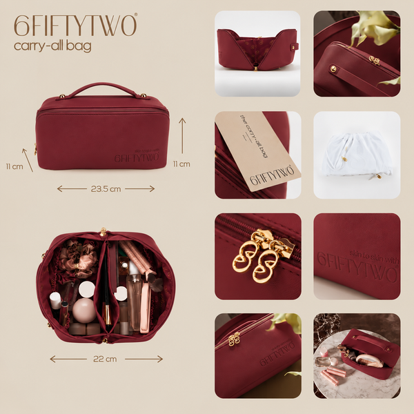 6FIFTYTWO - The Carry-All Bag Merlot