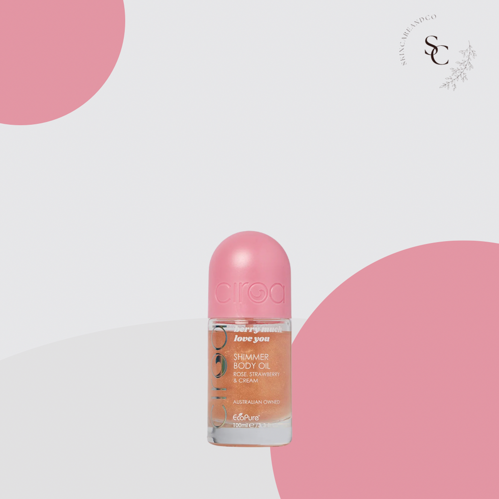 Ciroa Shimmer Body Oil berry much love you