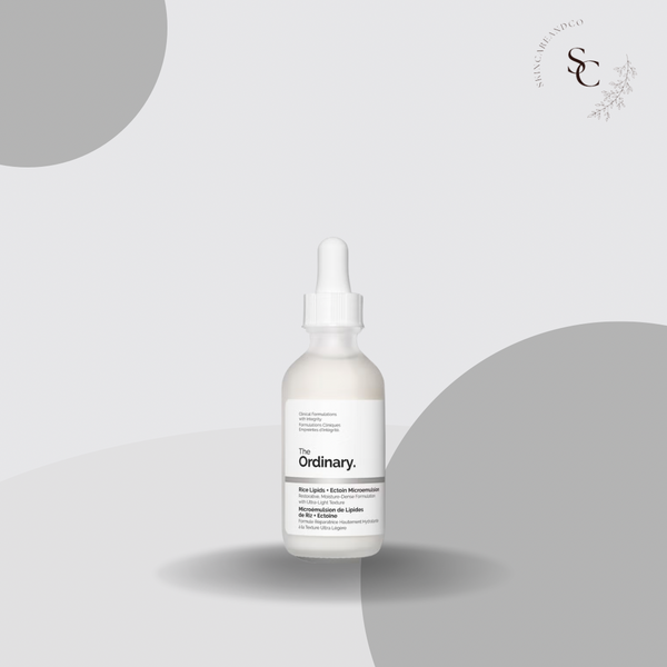The Ordinary Rice Lipids + Ectoin Microemulsion Ultra-Light Moisturiser 60ml