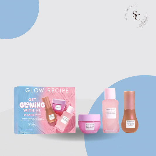 Glow Recipe Get Glowing with Me Kit by Katie Fang with Hue Drops Tinted Serum