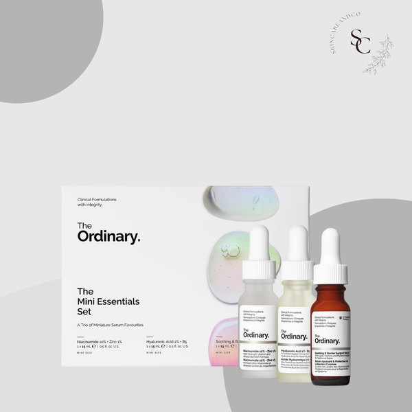 The Ordinary's The Mini Essentials Set for Brightening and Skin Barrier Repair