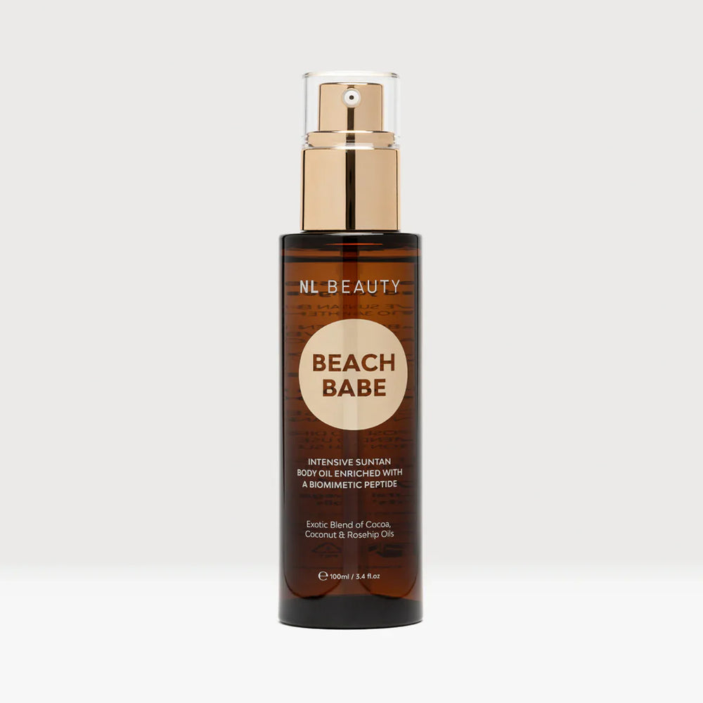 NL Beauty Body Oil for Faster Tanning & Hydrated Skin BEACH BABE 100ml
