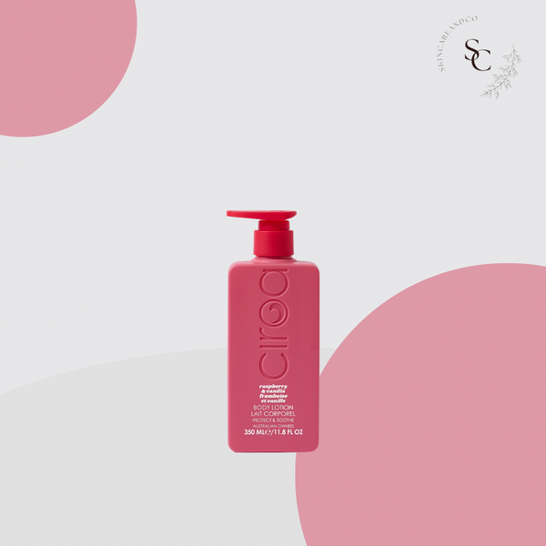 CIROA Body Lotion Raspberry & Vanilla 350ml 🍦