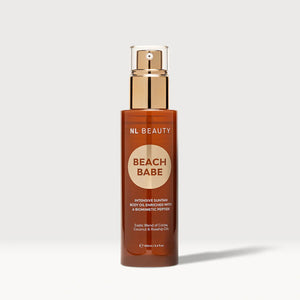 NL Beauty Body Oil for Faster Tanning & Hydrated Skin BEACH BABE™ Salted Caramel