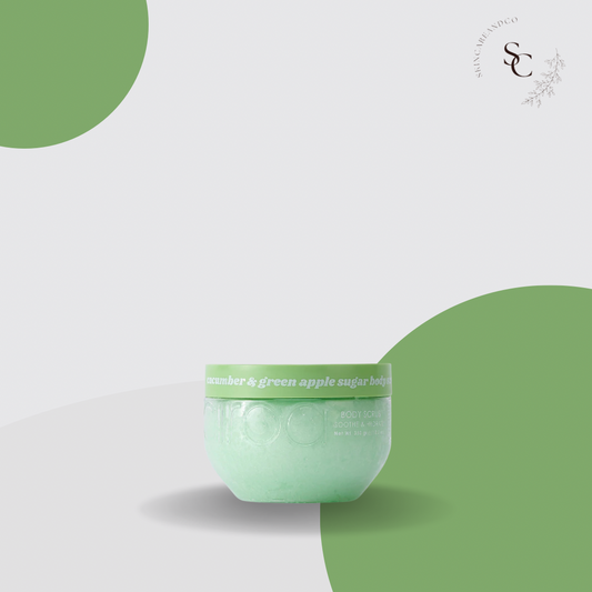 CIROA cucumber and green apple body scrub 350g 🥒🍏