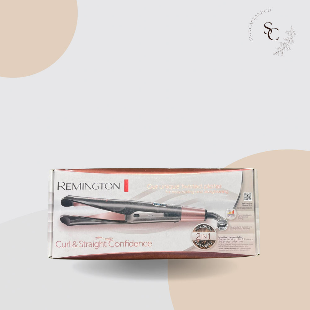 Remington Curl & Straight Confidence 2 in 1 straightener