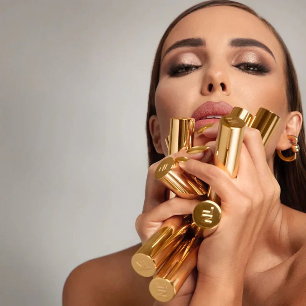 NL Beauty Long-lasting Semi Matte Velvet Stick Lipstick, GOLD DIGGER 05 SO RICH