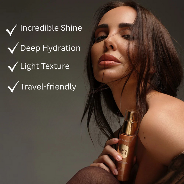 NL Beauty GLOW BABE Glitter Body Lotion