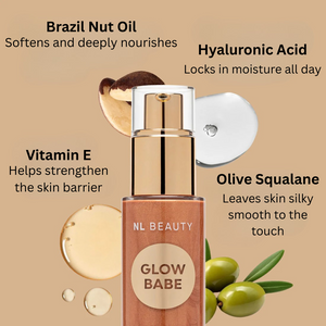 NL Beauty GLOW BABE Glitter Body Lotion