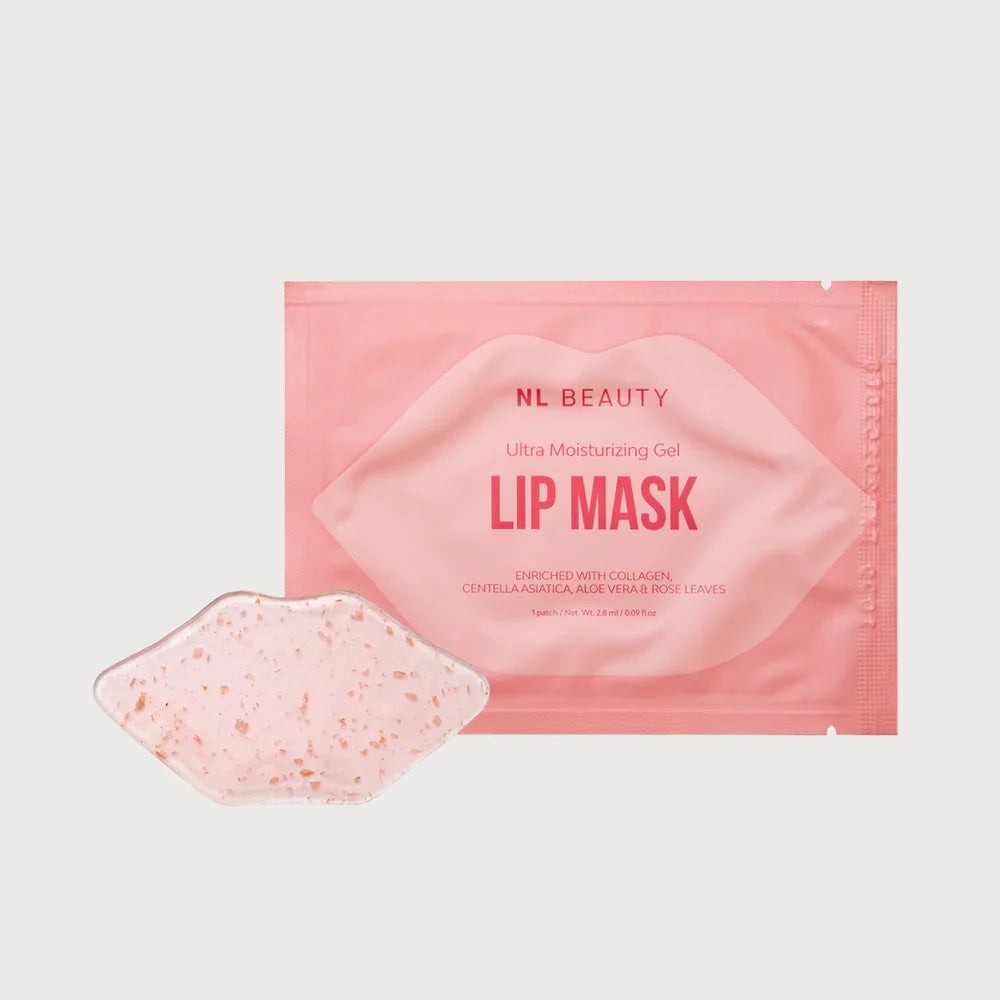 NL Beauty Moisturizing Lip Gel Mask with 4 Active Ingredients, NL Beauty