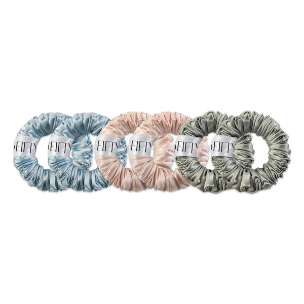 6FIFTYTWO - Mini Silk Scrunchies