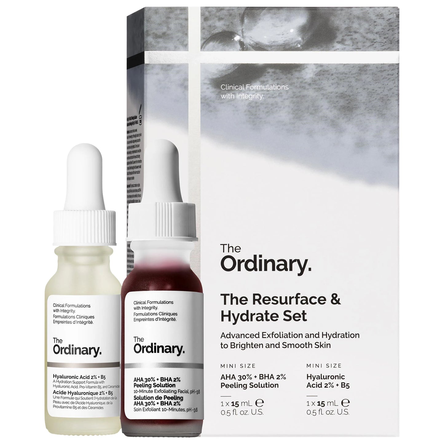 The Ordinary The Resurface and Hydrate Set