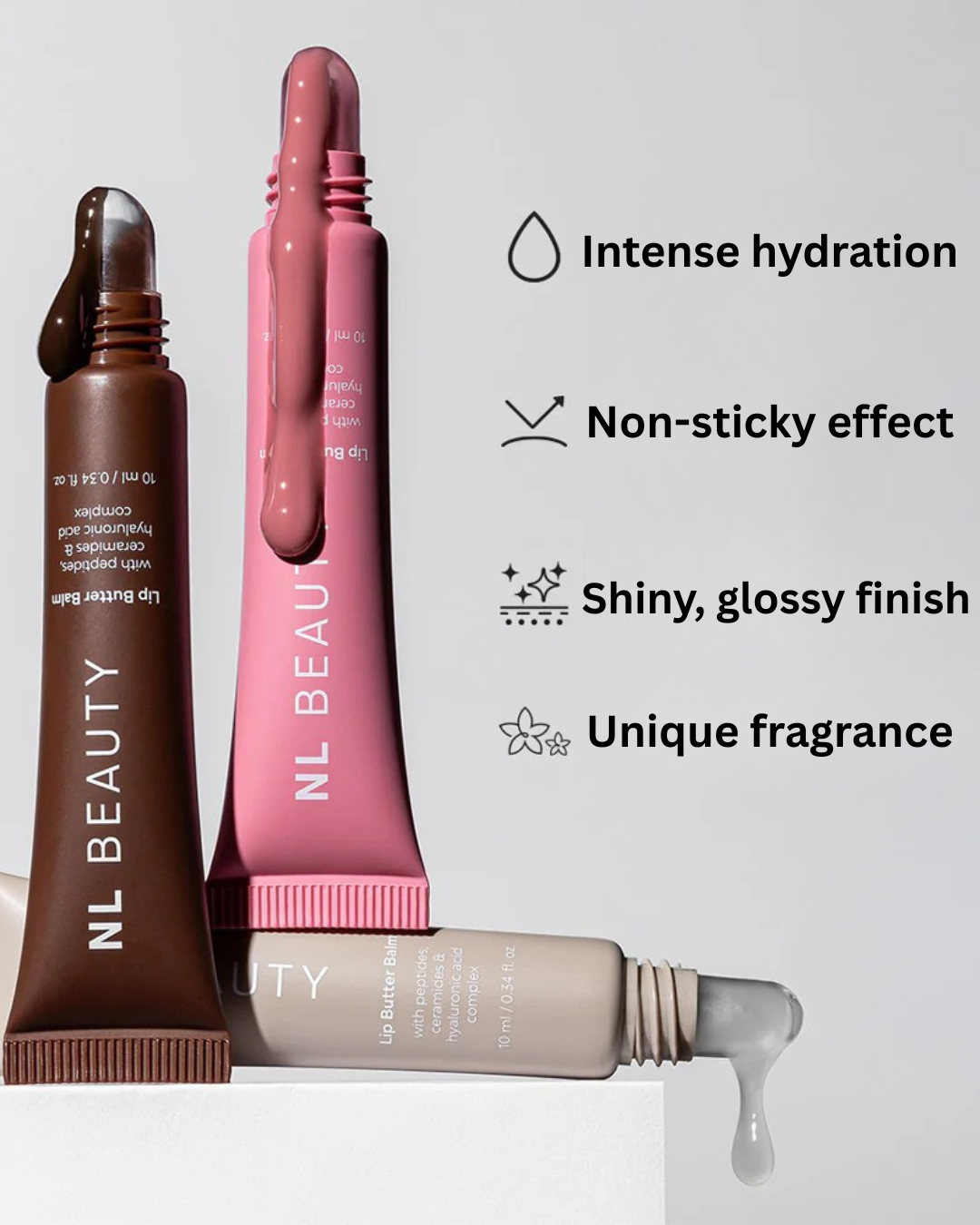 NL Beauty - Peptide Lip Balm ON REPEAT ( Baby Pink ) 10ml